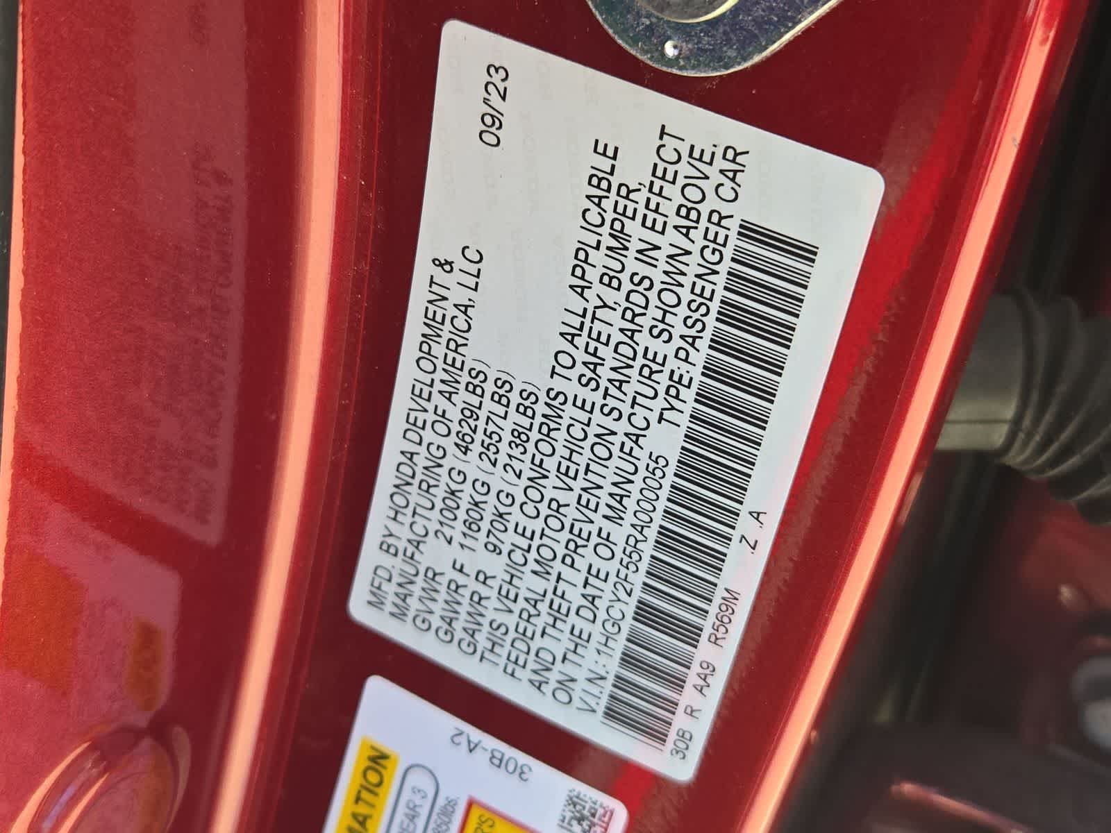 2024 Honda Accord Hybrid Sport