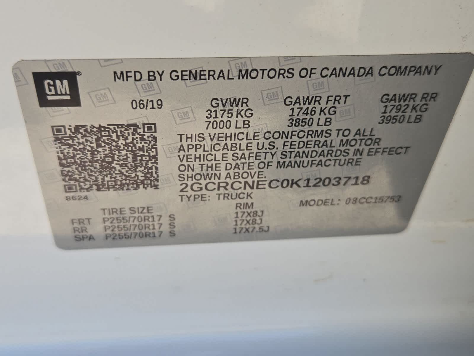 2019 Chevrolet Silverado 1500 LD Work Truck