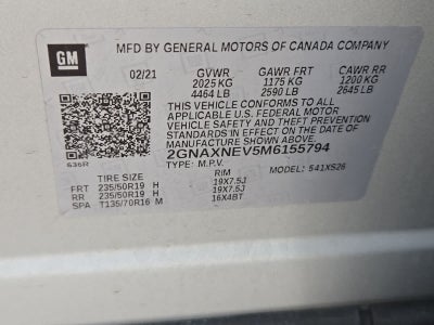 2021 Chevrolet Equinox Premier