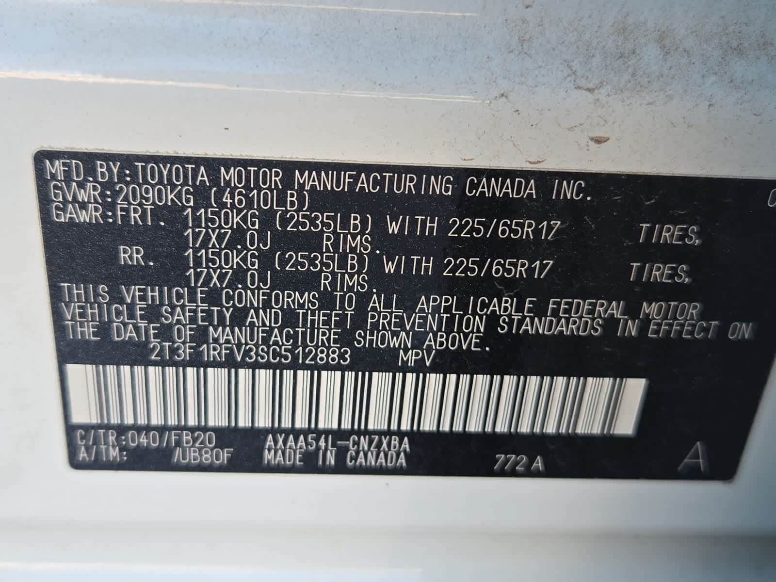 2025 Toyota RAV4 LE