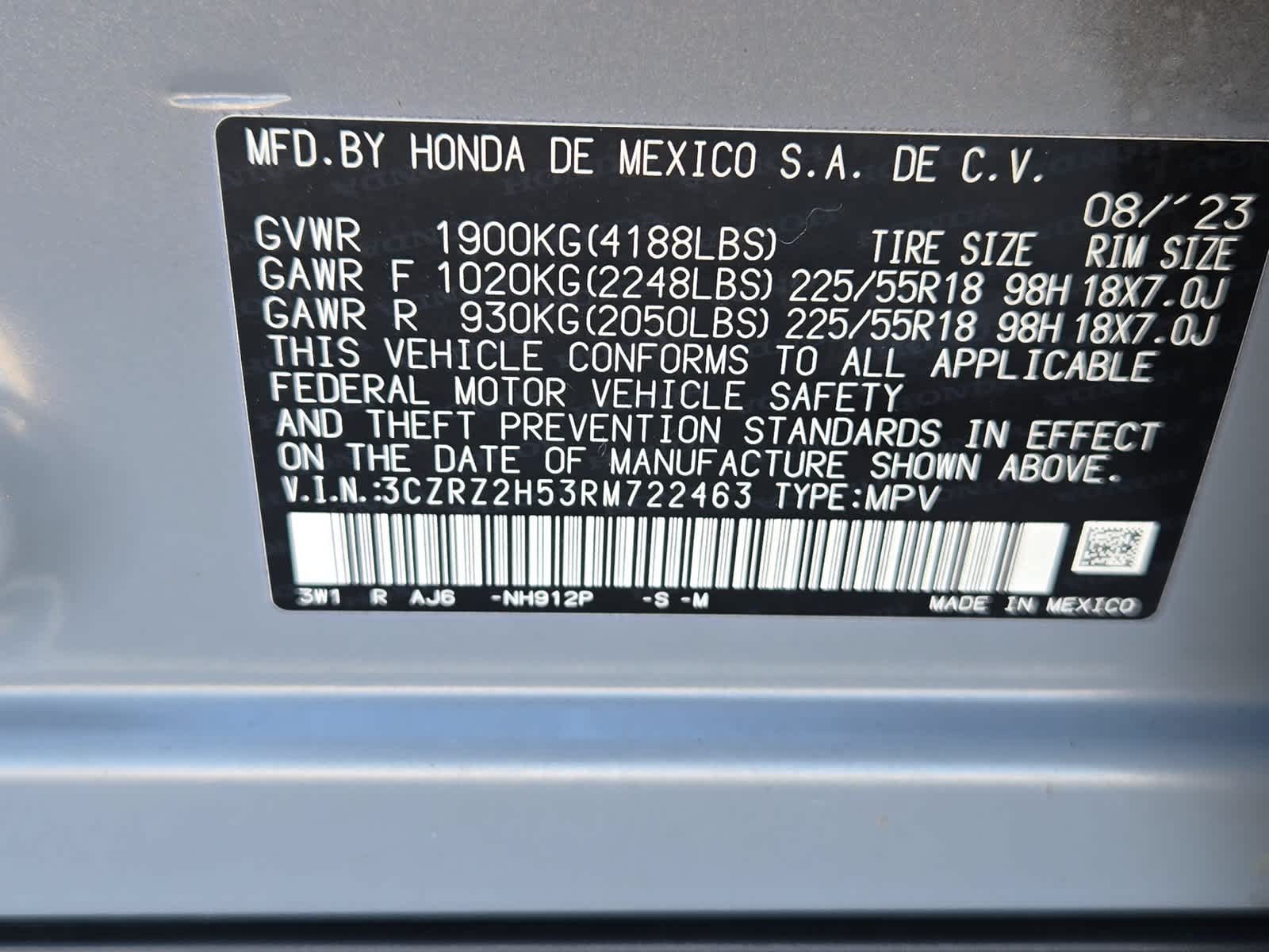 2024 Honda HR-V Sport