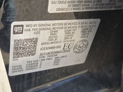 2022 GMC Sierra 1500 Limited Elevation