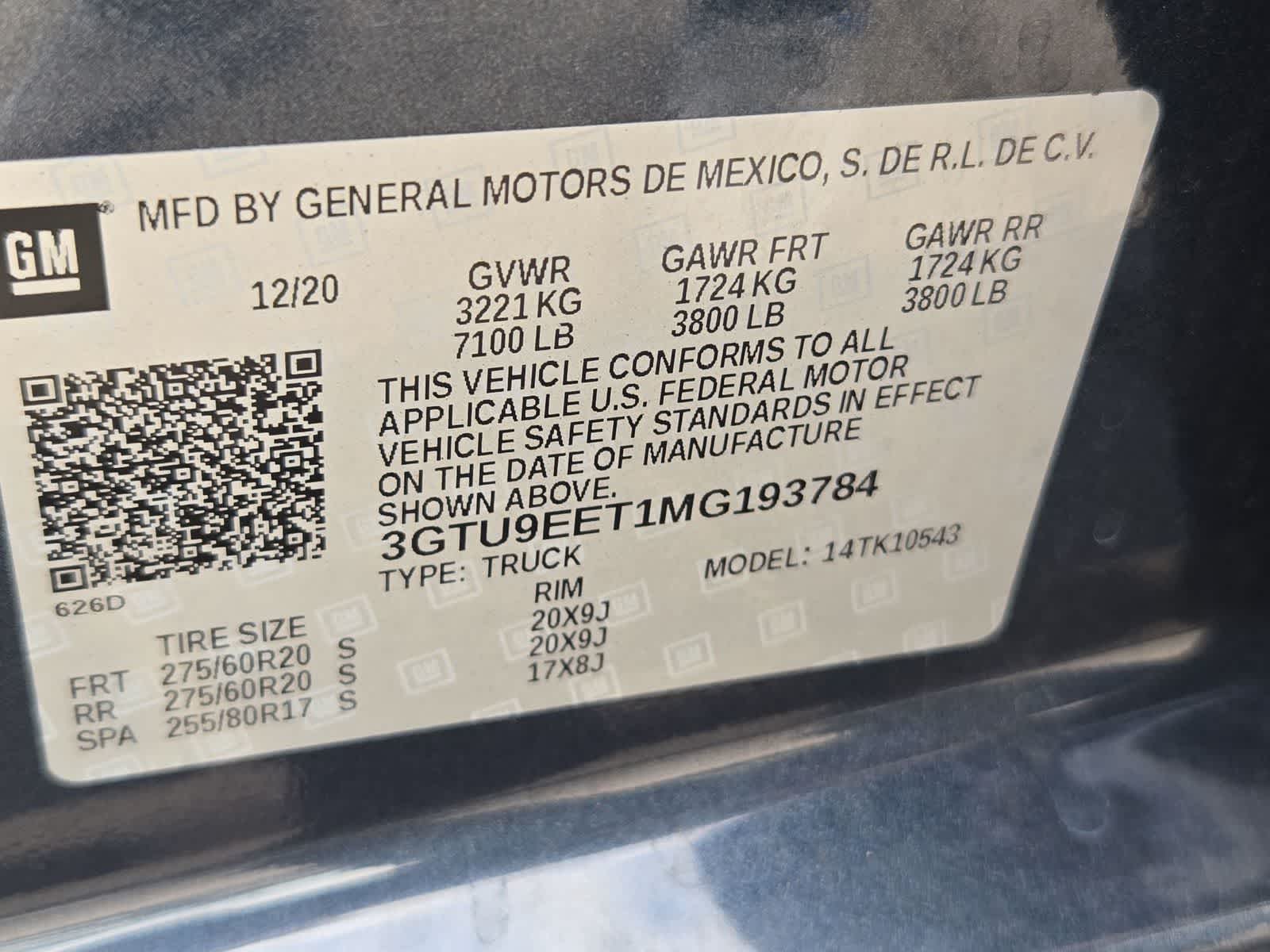 2021 GMC Sierra 1500 AT4