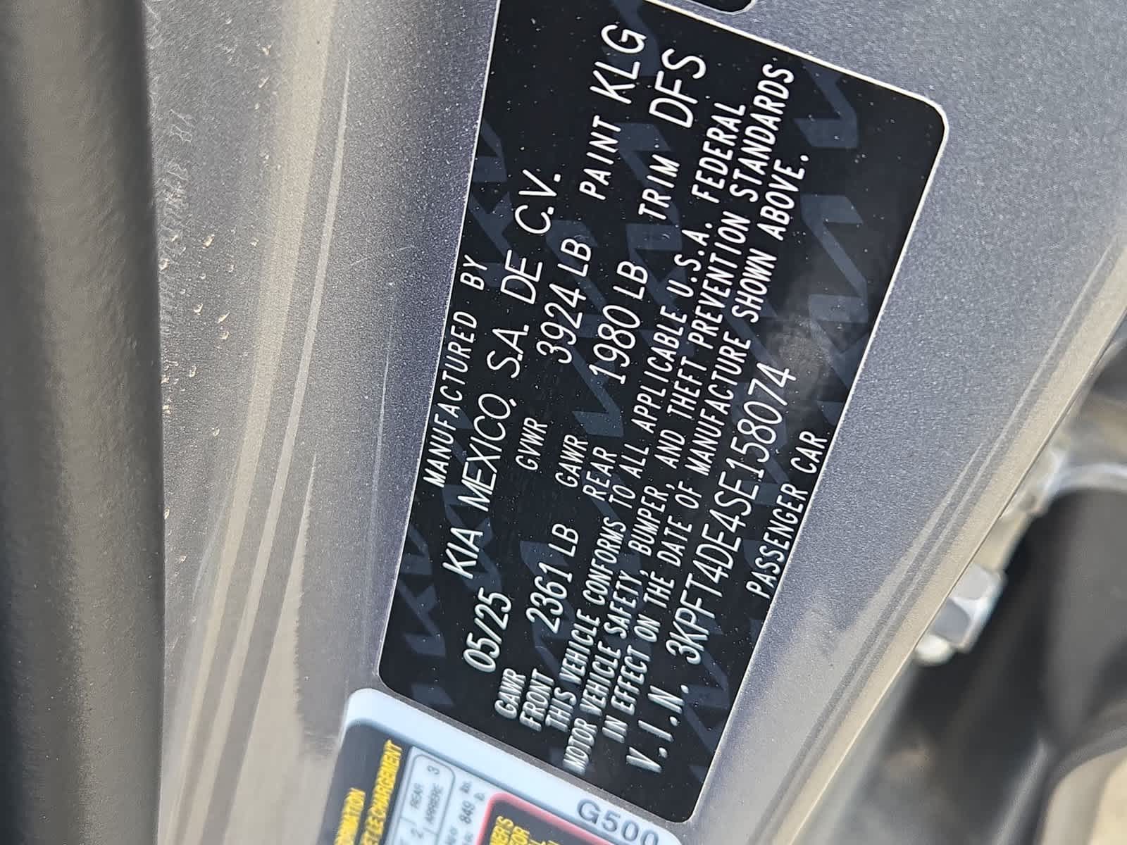 2025 Kia K4 LXS