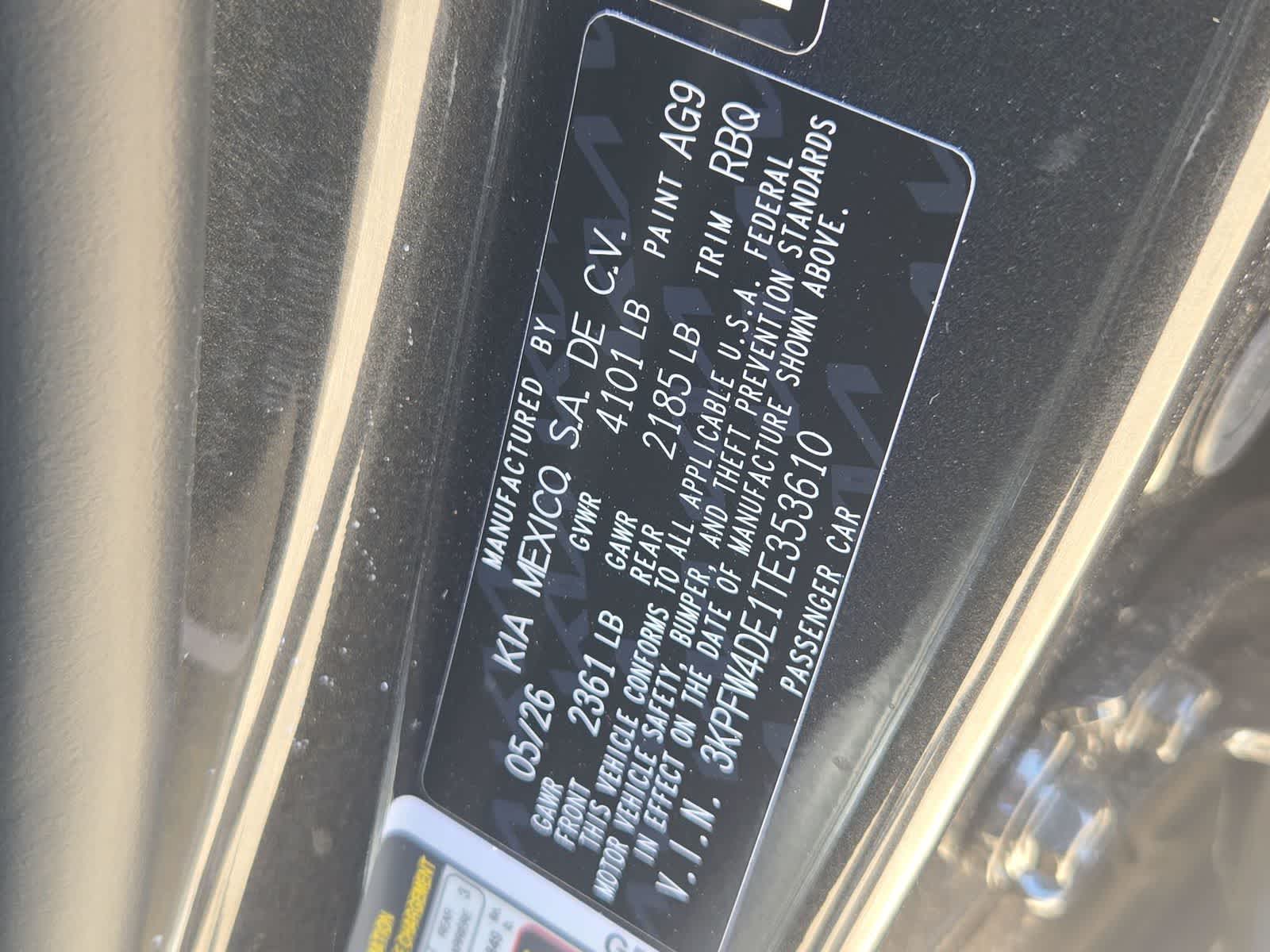 2026 Kia K4 GT-Line