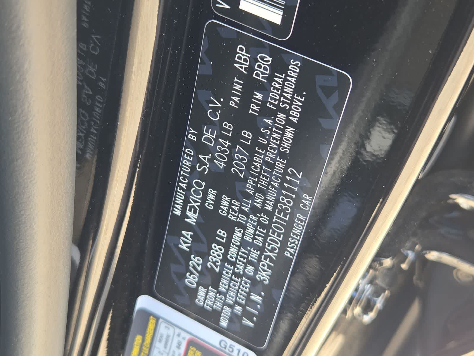 2026 Kia K4 Hatchback EX