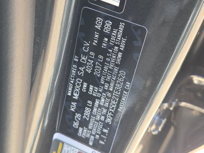 2026 Kia K4 Hatchback EX