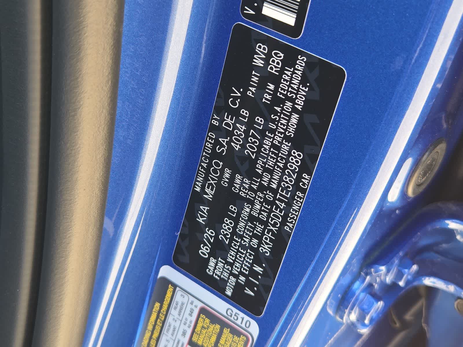 2026 Kia K4 Hatchback EX