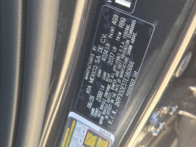 2026 Kia K4 Hatchback EX