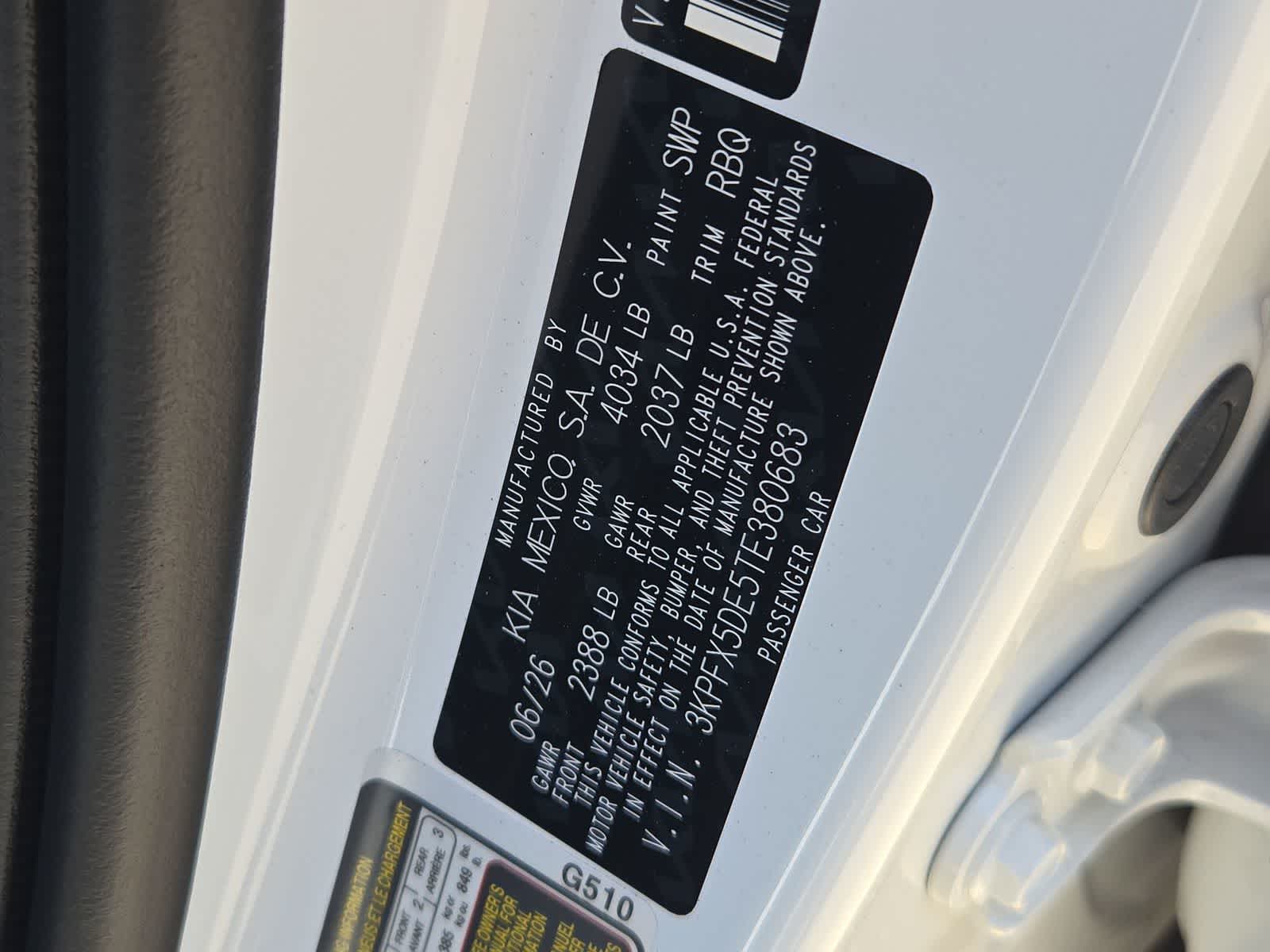 2026 Kia K4 Hatchback EX