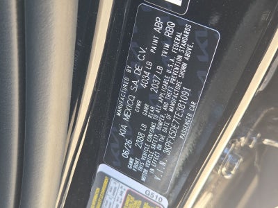 2026 Kia K4 Hatchback EX