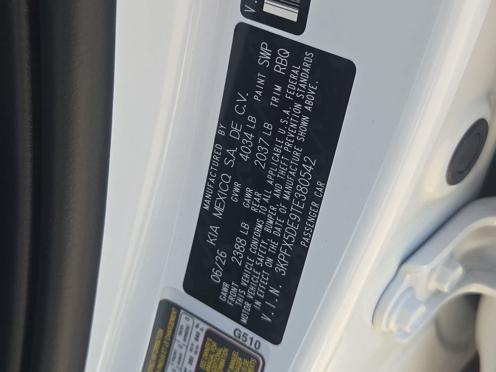 2026 Kia K4 Hatchback EX