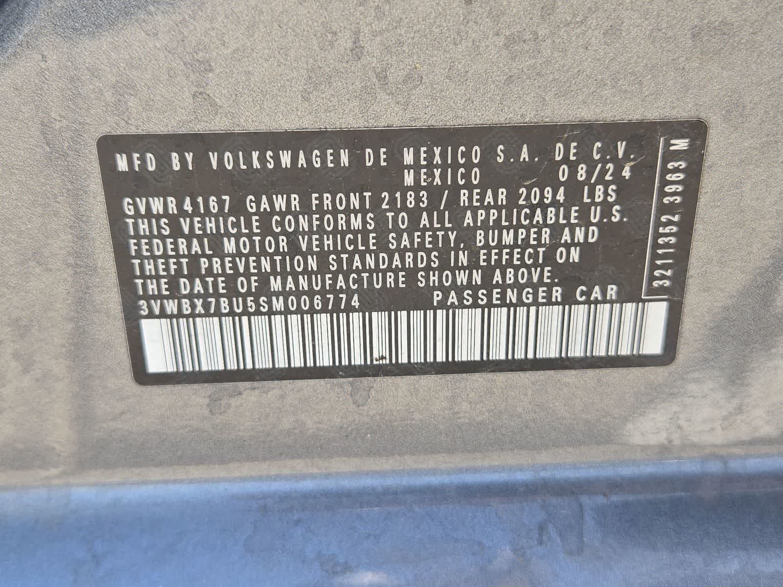 2025 Volkswagen Jetta Sport