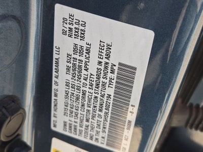 2020 Honda Pilot EX-L