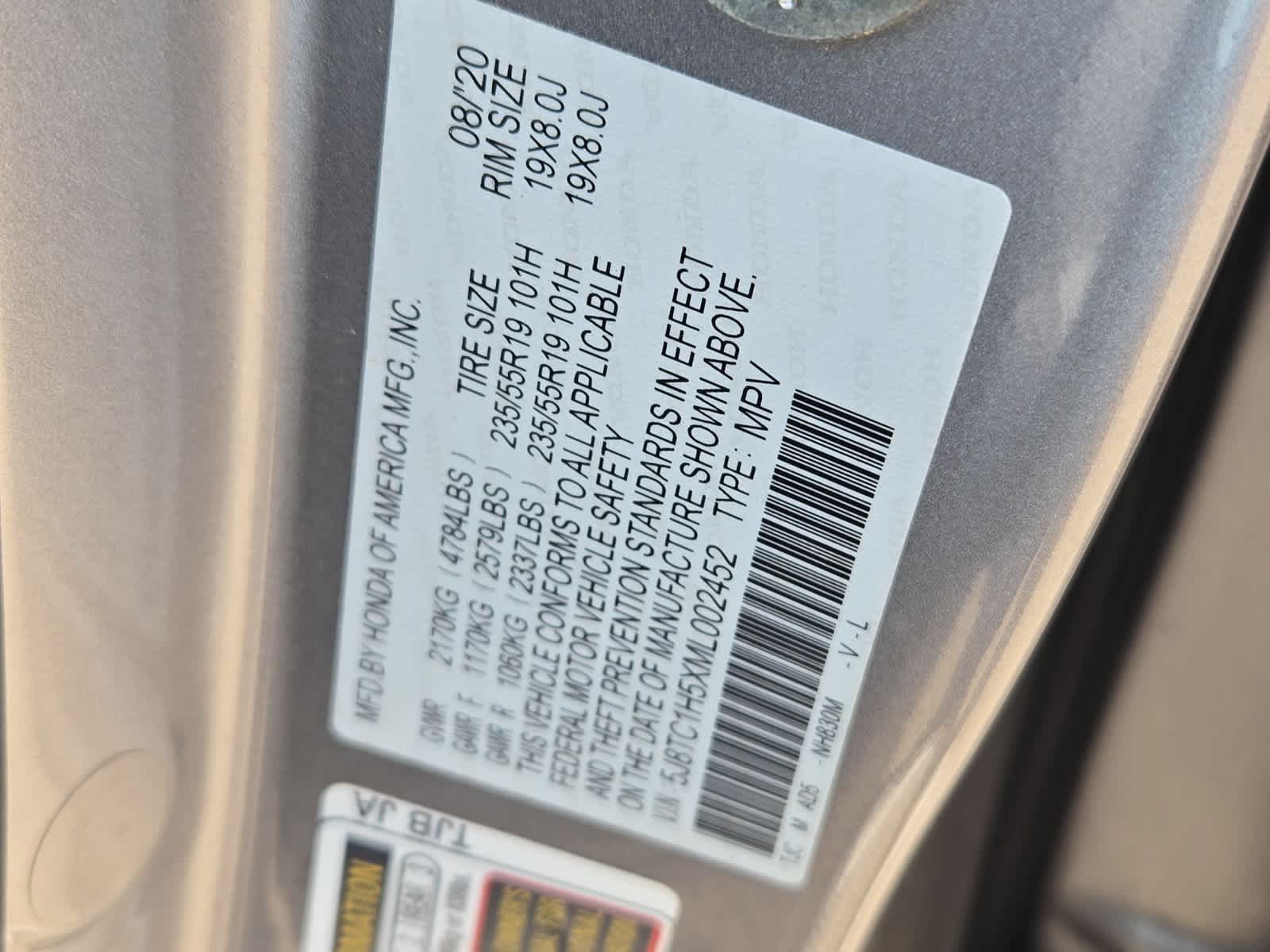 2021 Acura RDX w/Technology Package