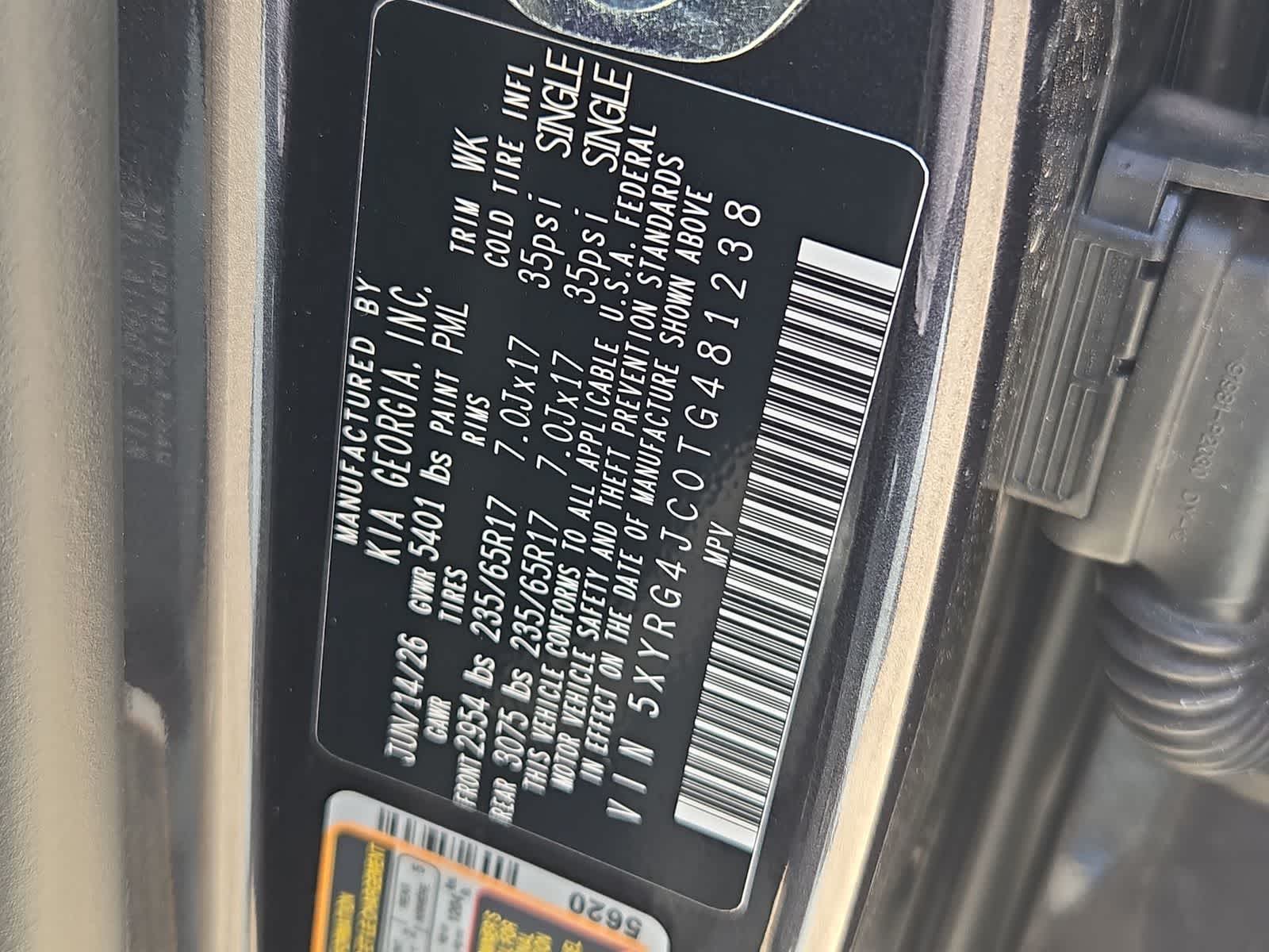 2026 Kia Sorento LX