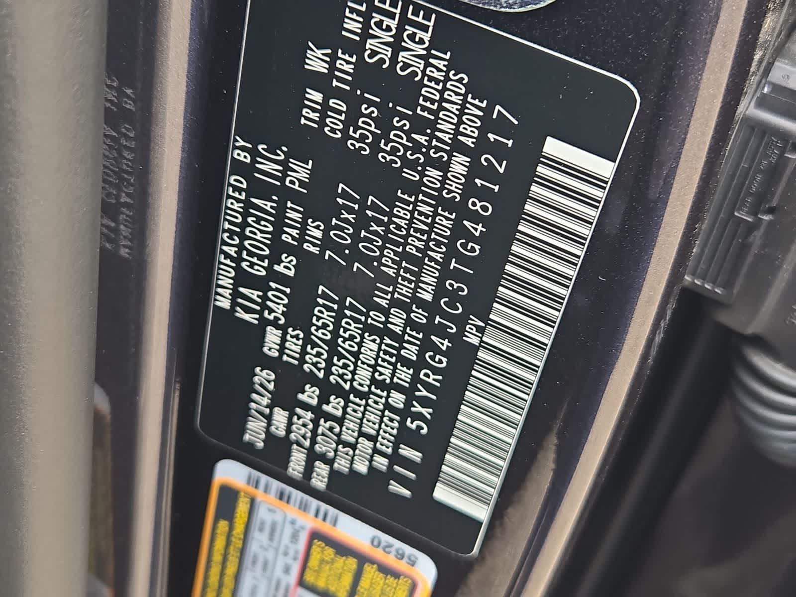 2026 Kia Sorento LX