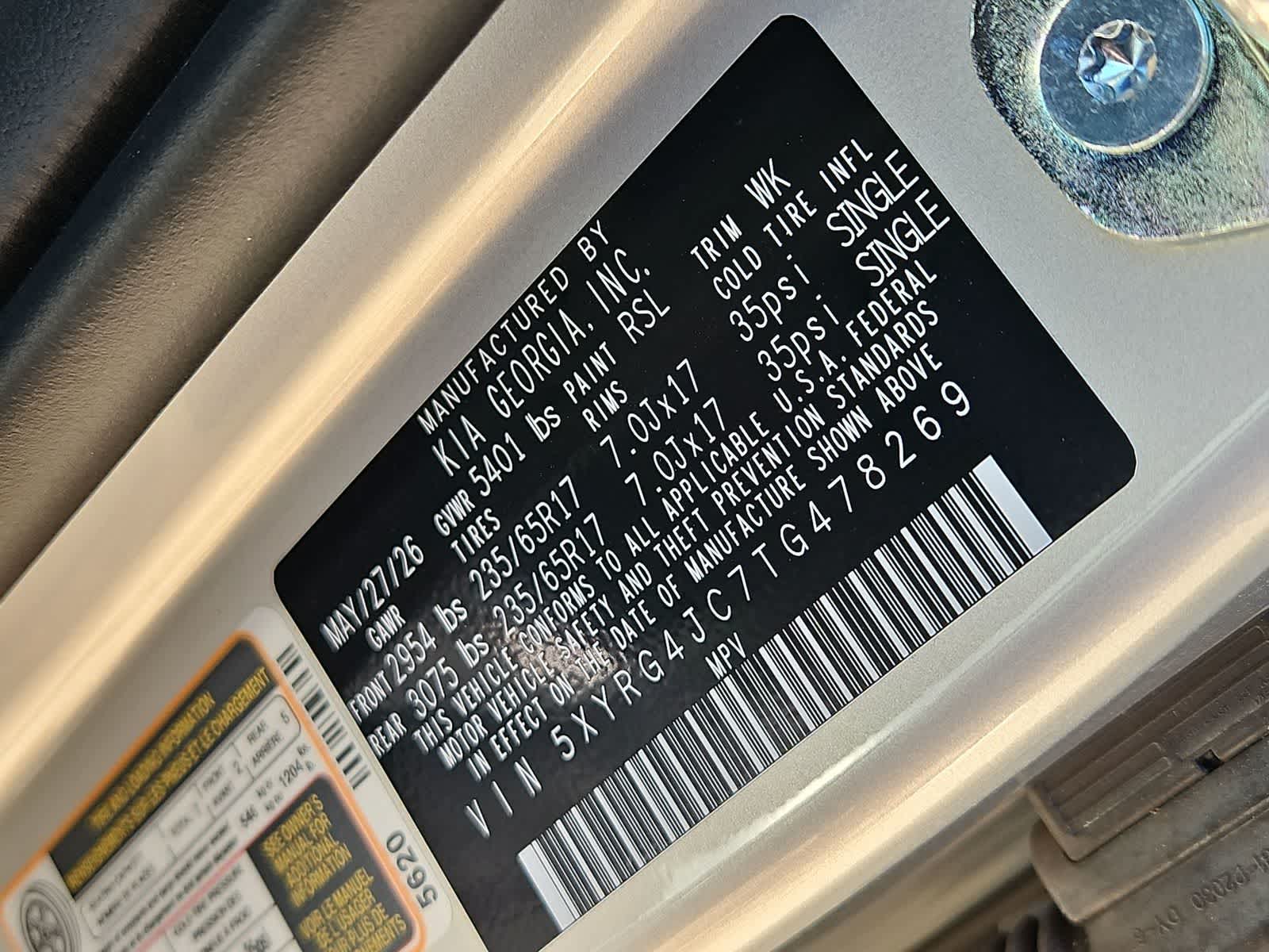2026 Kia Sorento LX