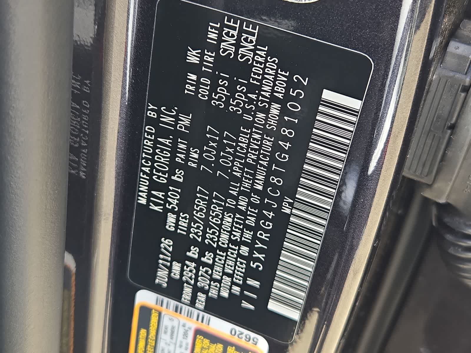 2026 Kia Sorento LX