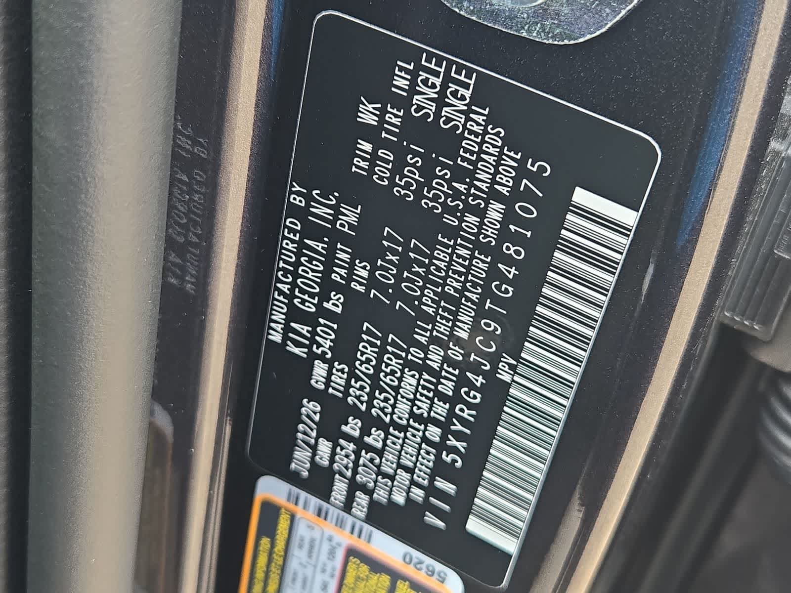2026 Kia Sorento LX
