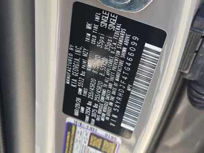 2026 Kia Sorento X-Line EX