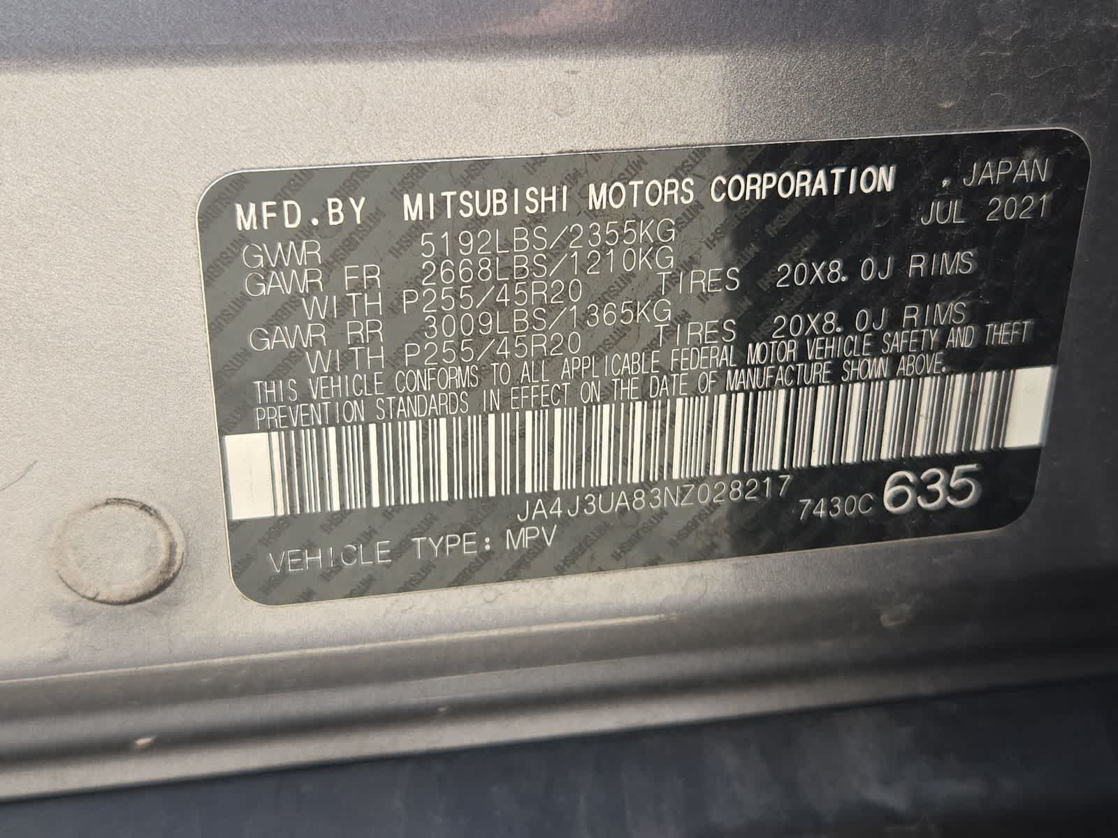 2022 Mitsubishi Outlander Base