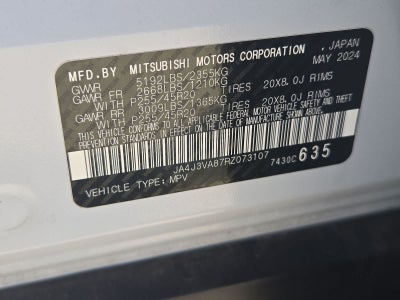2024 Mitsubishi Outlander SE Black Edition