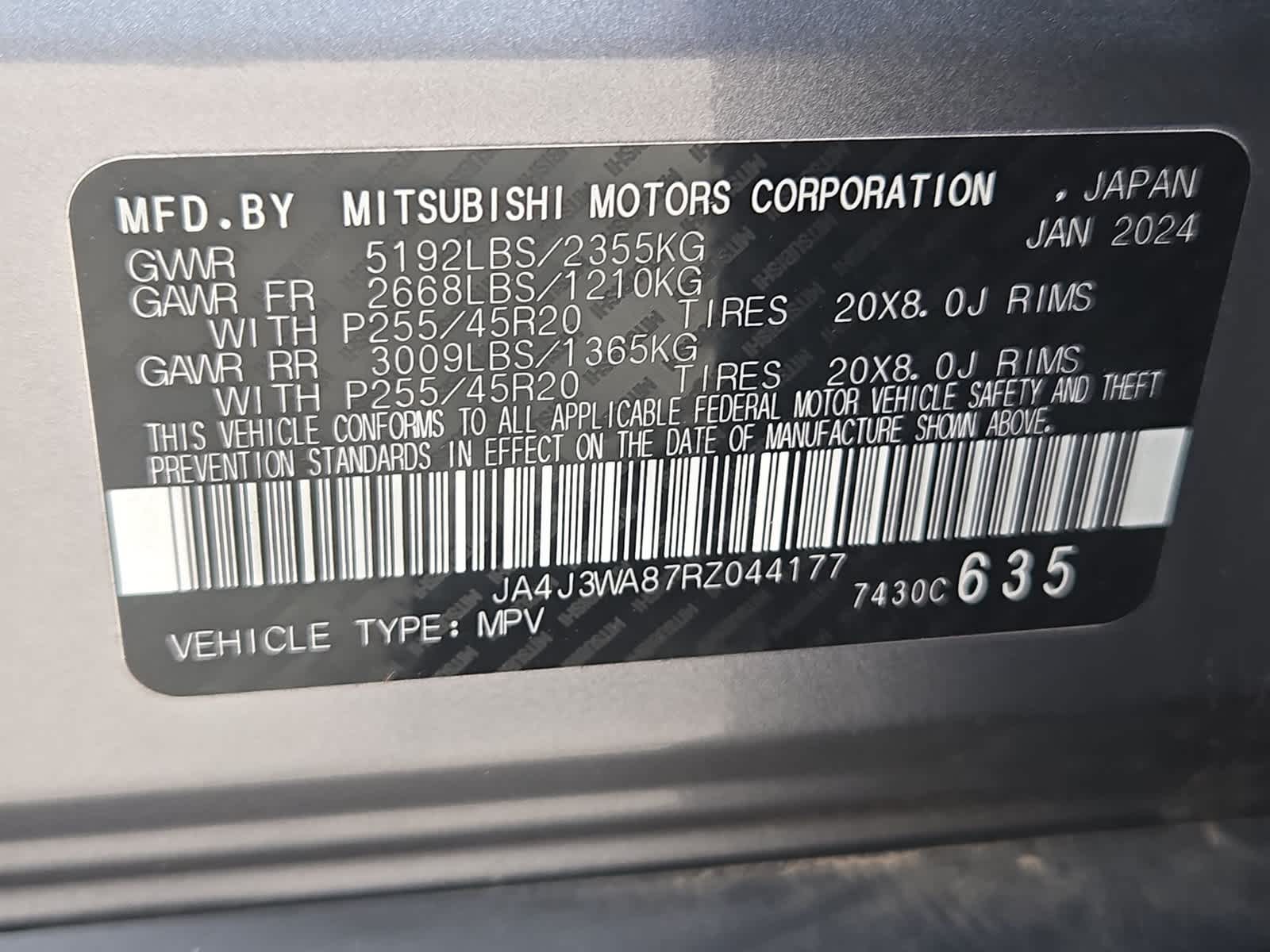 2024 Mitsubishi Outlander SEL