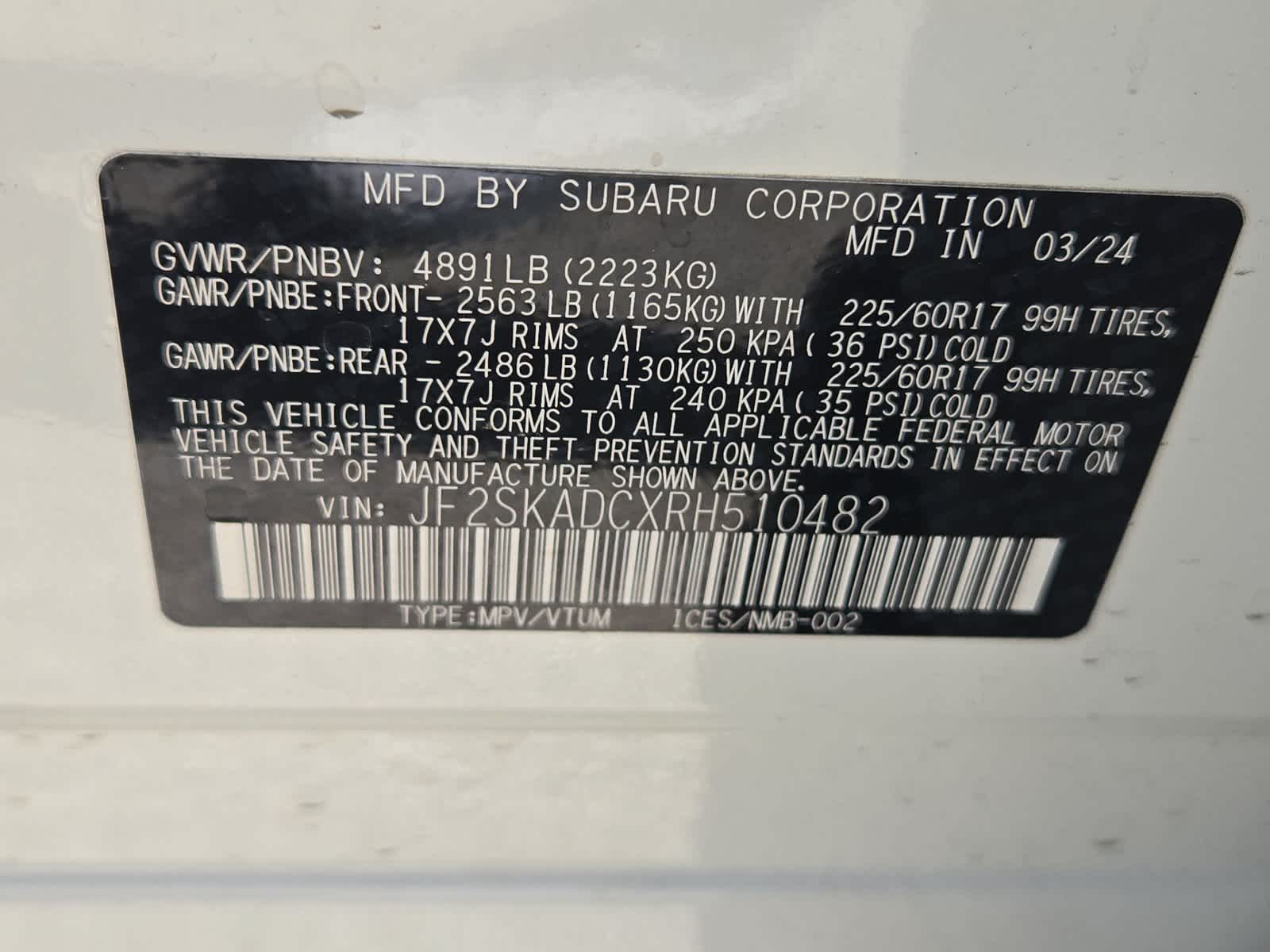 2024 Subaru Forester Premium