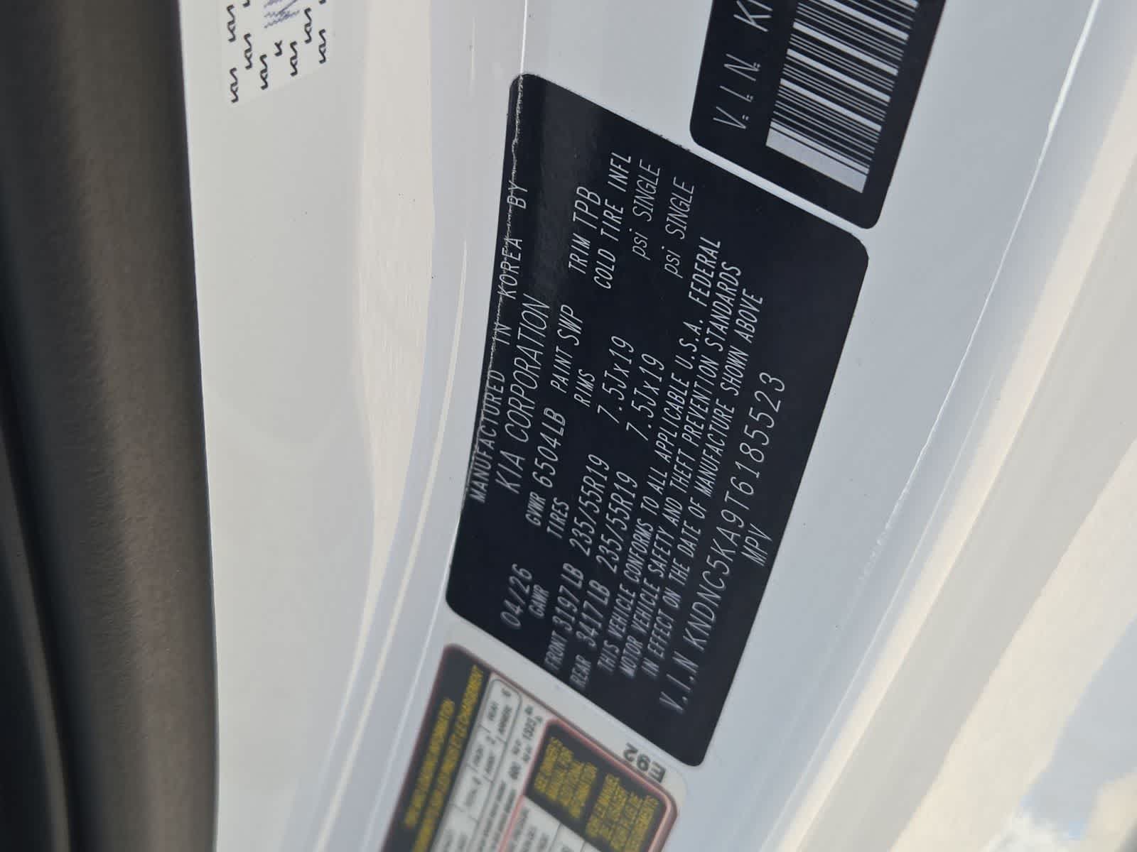 2026 Kia Carnival Hybrid EX
