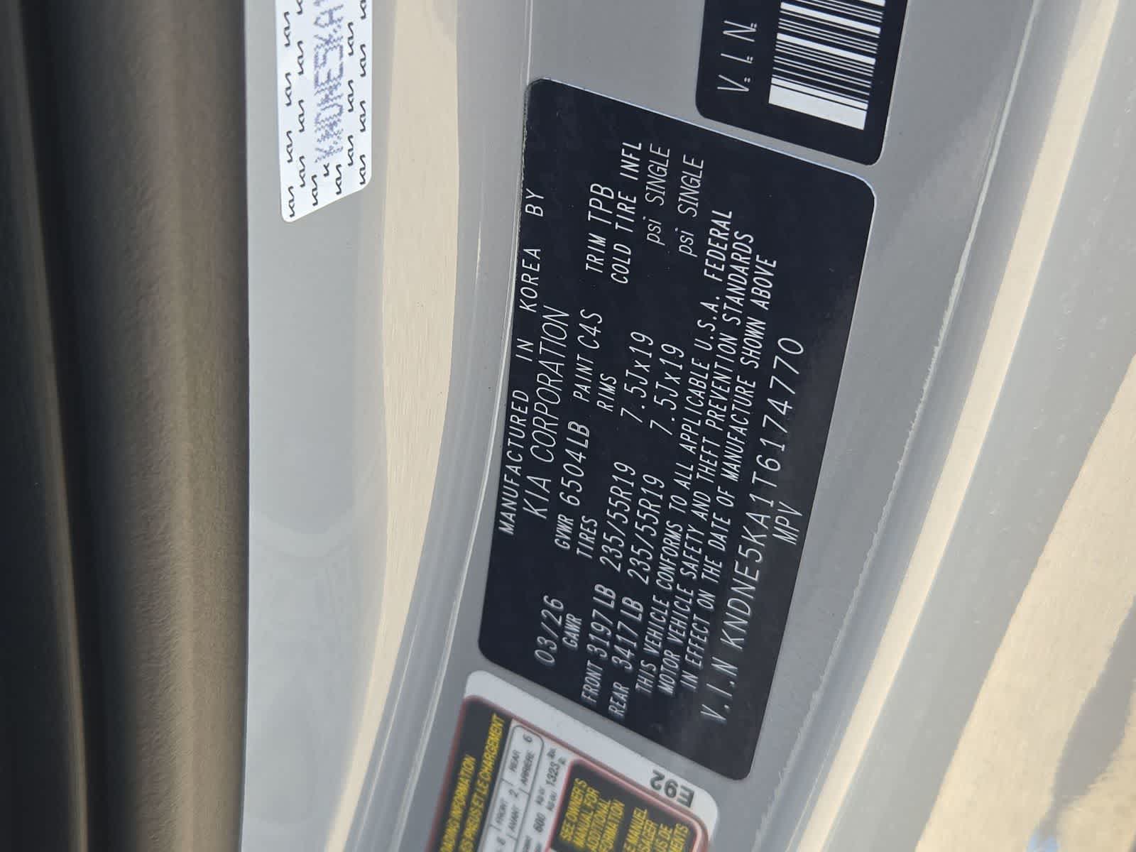 2026 Kia Carnival Hybrid SX