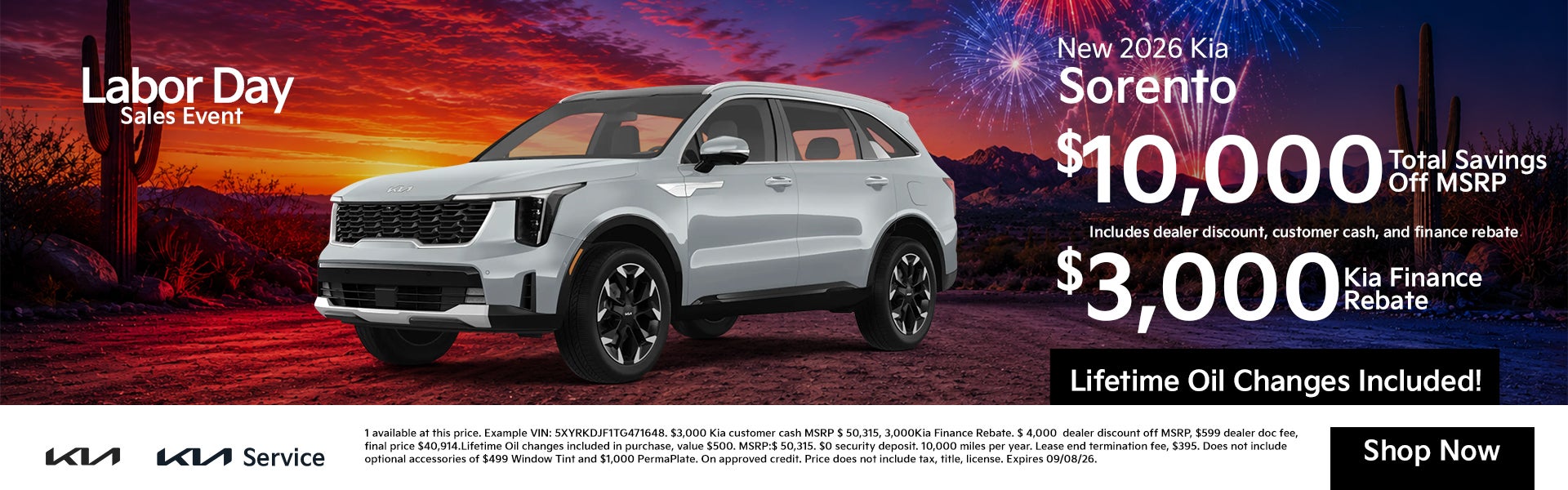 New 2026 Kia Sorento